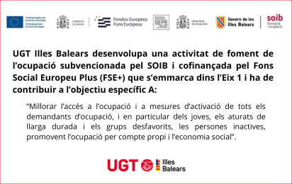 UGT colabora con el programa IbDona