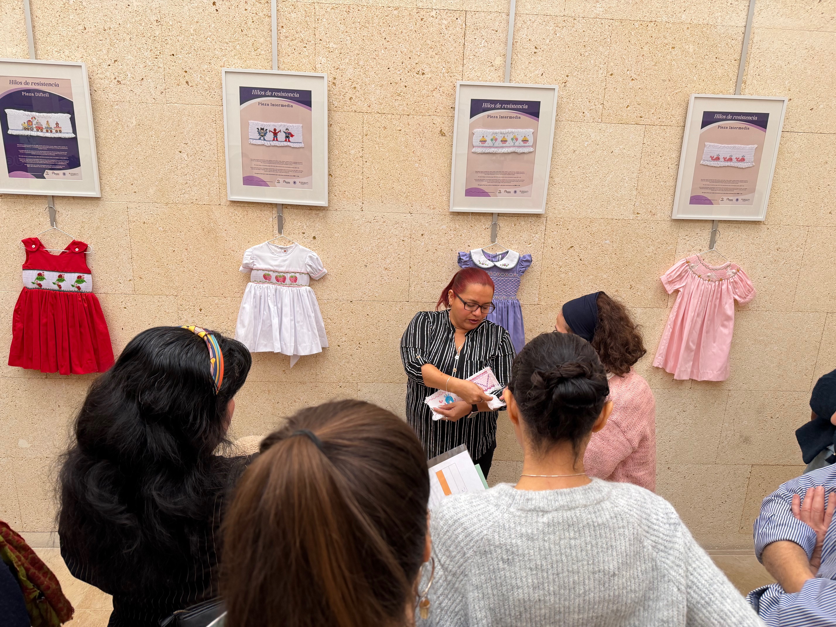 Exposición de bordados originales 