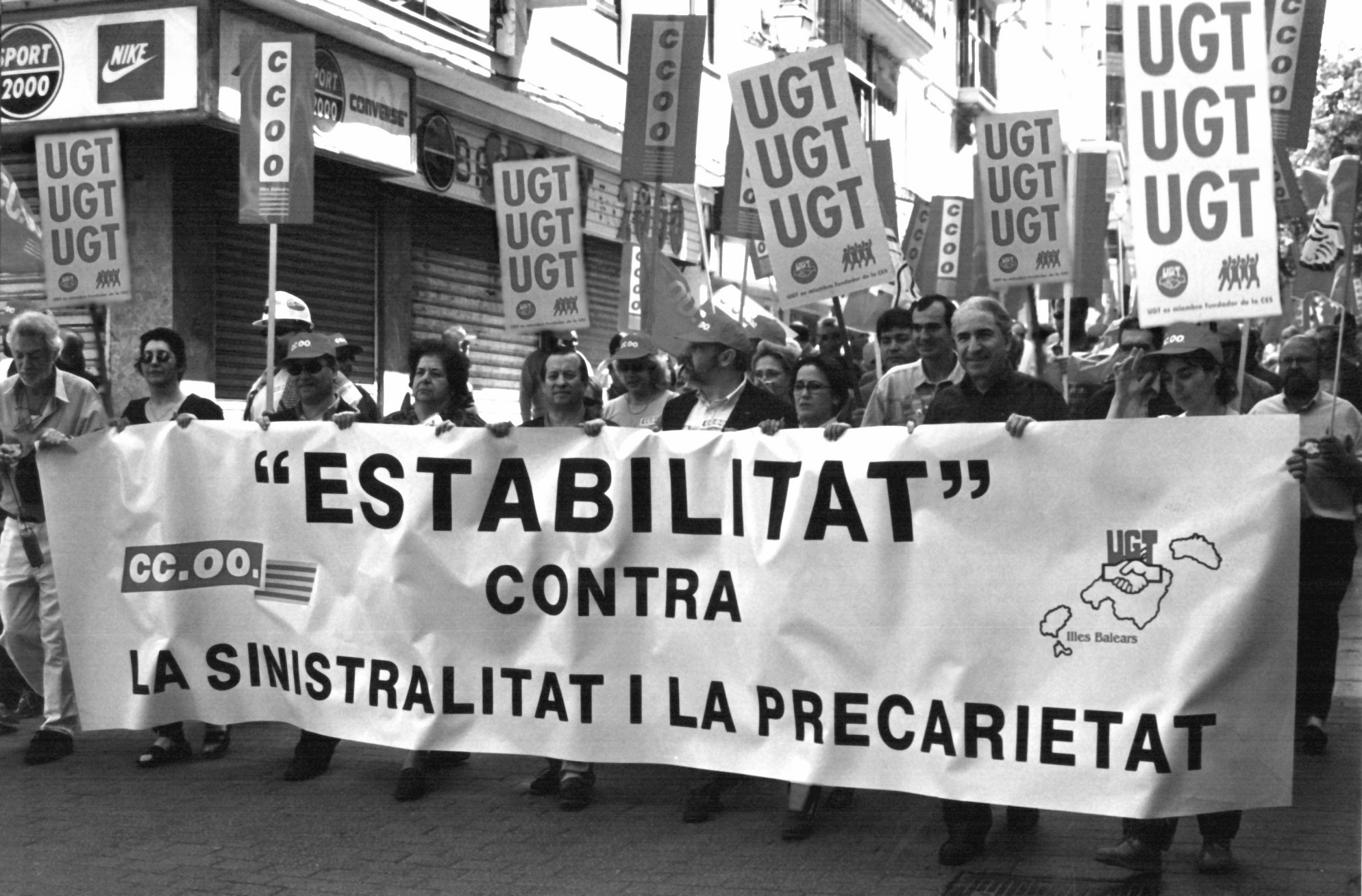 Manifestación Primero de Mayo del 2002